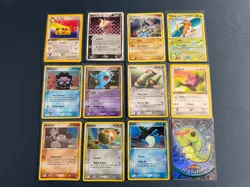 Reverse Holo Stamped Pokemon Card Lot HP/DMG Legend Makers Meowth 059/084 HP/DMG - Image 1
