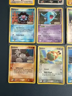 Reverse Holo Stamped Pokemon Card Lot HP/DMG Legend Makers Meowth 059/084 HP/DMG - Image 4