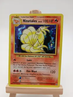 Ninetales 15/108 - Evolutions - Holo Rare LP Pokemon Card, 2016 - Image 1