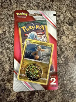 Pokemon Sun & Moon Era 3-card mini pack blister. Sealed w/ Coin, Card & 2 Packs - Image 1