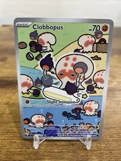 Clobbopus Surging Sparks Holo Card 207/191 Special Illustration Pokemon TCG - Image 1