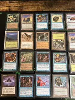 Mixed collection of authentic Magic: The Gathering cards from the 1990s-2000s - Image 1
