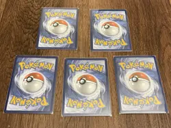 Pokemon Modern Card Lot Of 5 - All Near Mint Or Better! - Image 4
