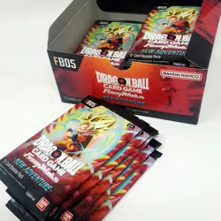 Bandai Dragon Ball Super Cards - Fusion World New Adventure FB05 - 5 PACKS LOT - Image 2