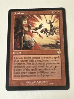 Radiate X1 Torment Condition See Pics Front Back, Slight Bend - Image 1