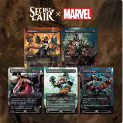 MTG Secret Lair x MARVEL'S SPIDER-MAN: VENOM UNLEASHED (COLORS) | PRESALE - Image 1