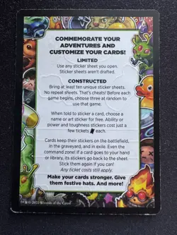 Playable Delusionary Hydra​ [Unfinity Stickers]​ Near Mint - Image 2