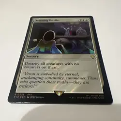 Damning Verdict (Surge Foil) Commander: Final Fantasy Foil - Image 1