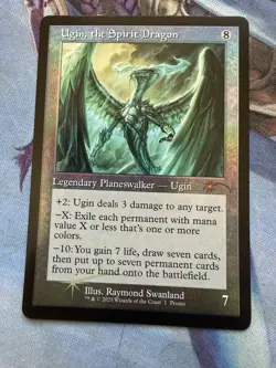 Ugin, the Spirit Dragon (Retro Frame) Secret Lair Drop Foil NM - Image 1