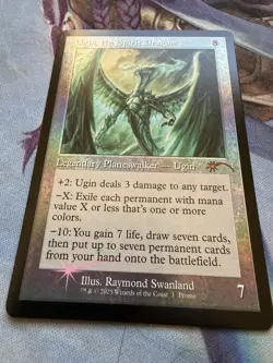 Ugin, the Spirit Dragon (Retro Frame) Secret Lair Drop Foil NM - Image 2
