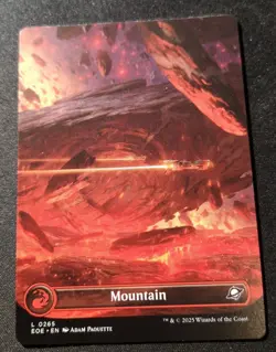 Mountain - Borderless - EOE - MTG - EN - NM - 0265 - Image 1
