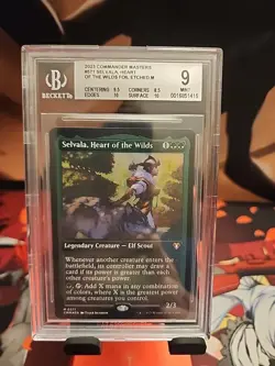 BGS 9 MTG Commander Masters - Selvala, Heart of the Wilds ETCHED FOIL - Image 1