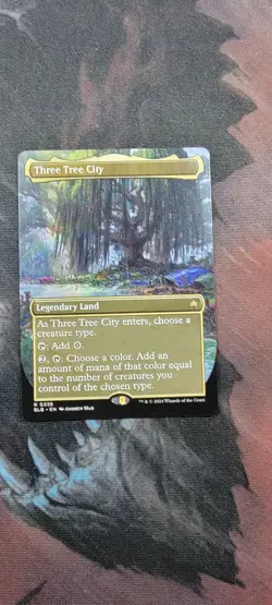 Three Tree City (Borderless) (0338) - BLB - NM - Image 1