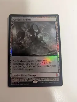 Magic the Gathering MTG Expeditions Godless Shrine Mint condition - Image 1