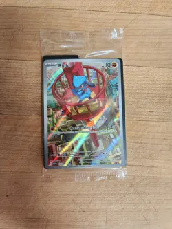 Pokemon TCG Riolu 010 ETB Promo Mega Evolutions Sealed Black Star Promo - Image 2