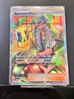 Pokemon TCG Apricorn Maker (Full Art) Ultra Rare SM Celestial Storm 161/168 - Image 1