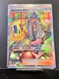 Pokemon TCG Apricorn Maker (Full Art) Ultra Rare SM Celestial Storm 161/168 - Image 2