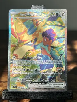 Pokemon TCG Hop's Zacian ex 186/159 Journey Together Special Illustration Rare - Image 1