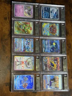 🔥Pokemon TCG 10x Beckett BGS Slab Lot NO RESERVE! Lot 2🔥 - Image 1