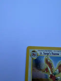 Lt. Surge's Fearow #022 Rare Holo Gym Heroes Japanese Pocket Monsters MP - Image 3