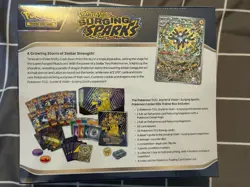Pokemon Surging Sparks Elite Trainer Box ETB Pokemon Center Exclusive - SEALED - Image 3