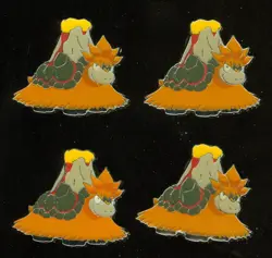 Pokemon MEGA CAMERUPT COLLECTOR'S PIN (Release date: March 2017) - 4X - Image 1