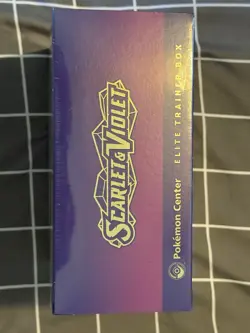 Scarlet and Violet Base Set Pokemon Center Exclusive ETB (Miraidon) - Image 5