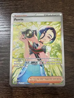 Perrin 220/167 Twilight Masquerade Special Illustration Rare NM Pokemon TCG - Image 1