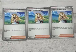 Pokemon TCG Lillie’s Determination Mega Evolution 119/132 Lot Of 3 - Image 2