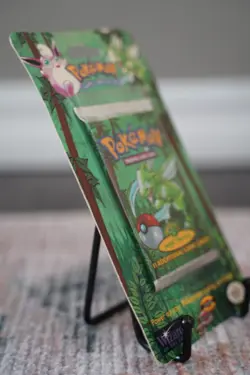 Pokemon Jungle Booster Blister Pack Scyther Artwork 1999 WOTC Factory Sealed - Image 4