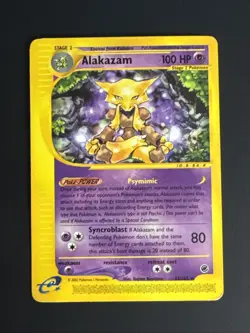 Alakazam 33/165 Expedition Rare Non Holo - 2002 E Series Pokemon WOTC - Image 1