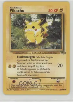Pikachu German Pokemon Jungle #60 1999 - Image 1