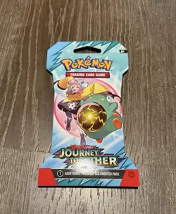 Pokemon Scarlet and Violet Journey Together TCG Sleeved Booster Pack - Image 1