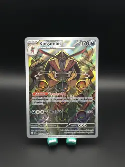 Kingambit 220/198 Scarlet & Violet Base Set Illustration Rare Pokemon TCG NM - Image 1