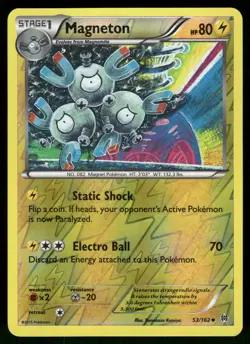Magneton Reverse Holo 53/162 XY - BREAKthrough Pokemon - Image 1