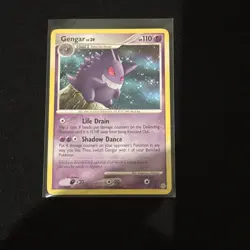 Pokemon GENGAR 27/130 (Reverse Holo Rare) Diamond and Pearl - MP/Mod Play - Image 1