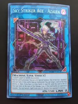 Sky Striker Ace-Azalea BLMR-EN052 Secret Rare Near Mint 1st Edition Yu-Gi-Oh! - Image 1