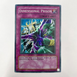 MISPRINT INK ERROR DIMENSIONAL PRISON WC08-EN003 SUPER RARE LP YUGIOH - Image 1