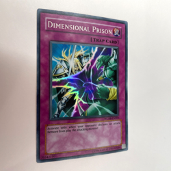 MISPRINT INK ERROR DIMENSIONAL PRISON WC08-EN003 SUPER RARE LP YUGIOH - Image 2