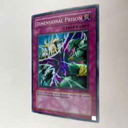 MISPRINT INK ERROR DIMENSIONAL PRISON WC08-EN003 SUPER RARE LP YUGIOH - Image 3