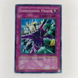 MISPRINT INK ERROR DIMENSIONAL PRISON WC08-EN003 SUPER RARE MP YUGIOH - Image 1