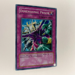 MISPRINT INK ERROR DIMENSIONAL PRISON WC08-EN003 SUPER RARE MP YUGIOH - Image 2