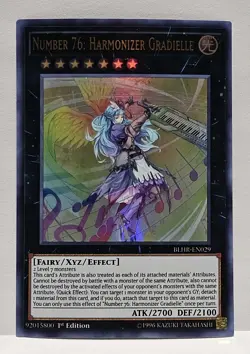Yugioh Number 76: Harmonizer Gradielle Ultra Rare - Image 1