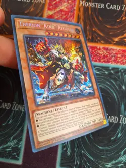 Yu-Gi-Oh! Therion "King" Regulus DIFO-EN007 Secret Rare 1st Edition Near Mint - Image 2