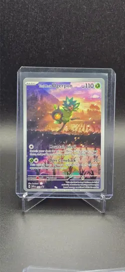 Teal Mask Ogerpon 123 Sv: Scarlet & Violet Promo Cards Holo - Image 1