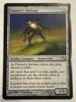 MTG: Painter's Servant non-foil Shadowmoor Card Magic The Gathering - NM - Image 1