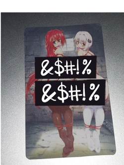 Highschool dxd hentai waifu card - Image 1