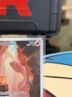 Pokemon Card - Charmander Scarlet and Violet 151 168/165 Illustration Rare Holo - Image 2
