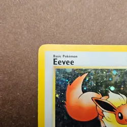 Eevee 11 Black Star Promo Pokemon Holo Card - Image 2
