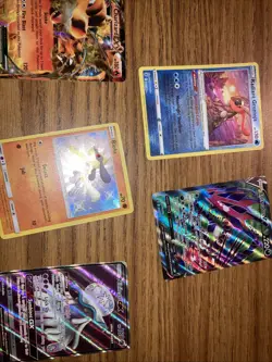 Pokemon TCG Card Lot with Charizard GX And Radiant Greninja - Image 1